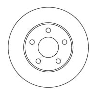 NF PARTS Bremžu diski 203634NF